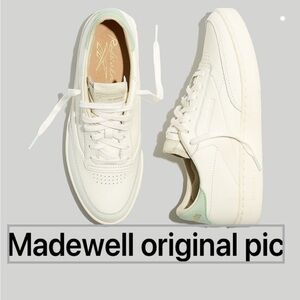 Madewell x Reebok® Club C Sneakers / 6H MEDIUM / CHALK/CHALK/LIGHT SAGE